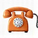 Ikona telefonu symbolizująca kontakt telefoniczny.